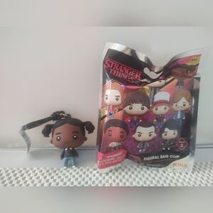 Stranger Things Figural Bag Clip Erica Sinclair NWT Series 2 Netflix